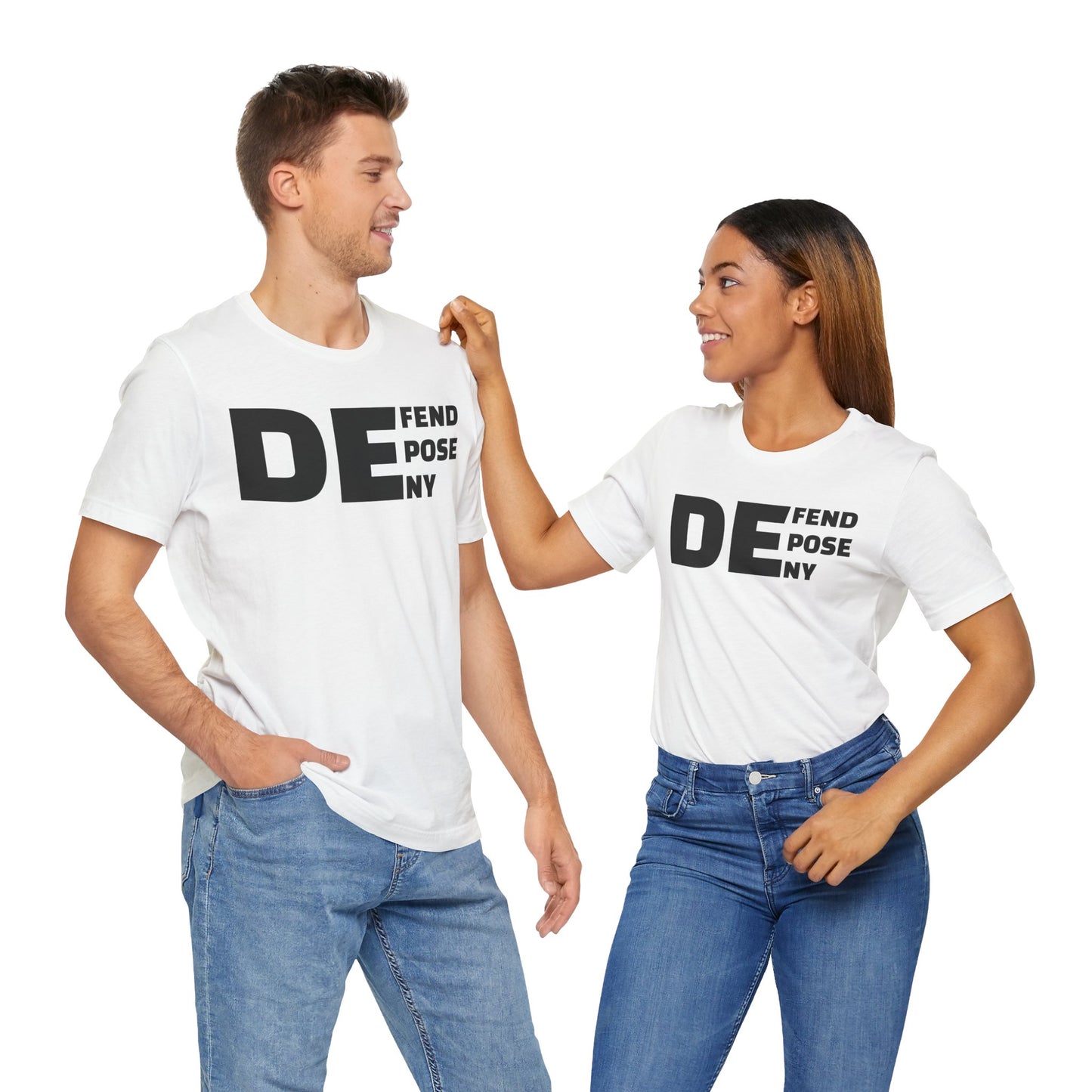 Defend, Depose, Deny TShirt Classic by Debauch