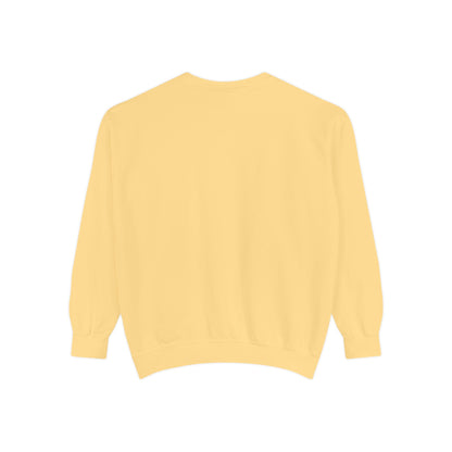 What Was I Saying Heavy Fabric Crewneck Sweatshirt - Fabric detail showing premium heavy cotton texture