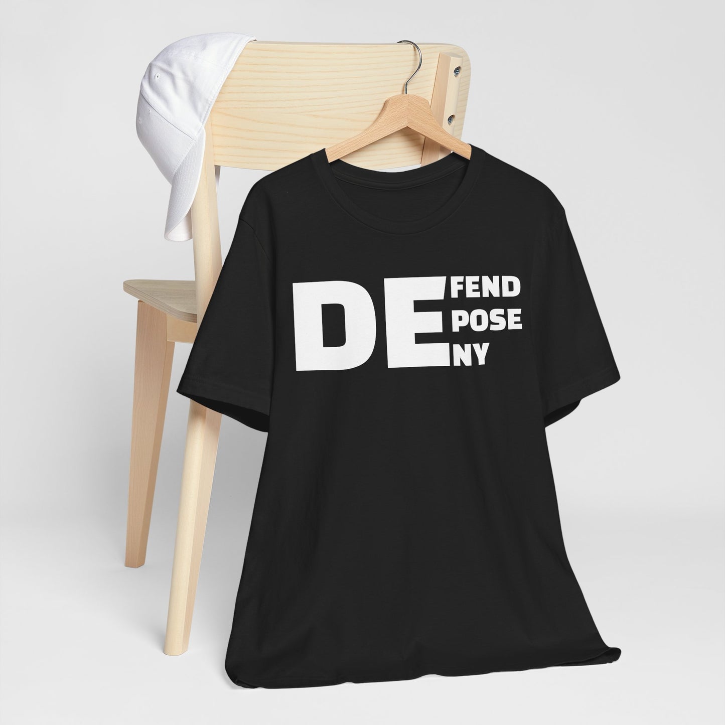 Defend, Depose, Deny TShirt Classic by Debauch