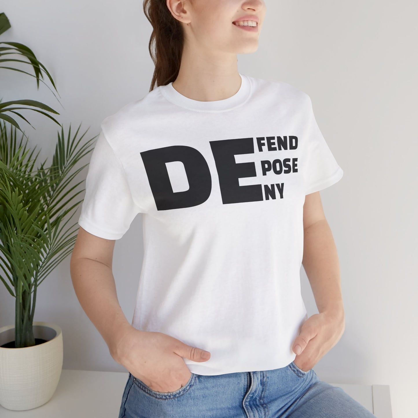 Defend, Depose, Deny TShirt Classic by Debauch